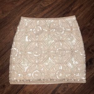 Sequin skirt from Express!